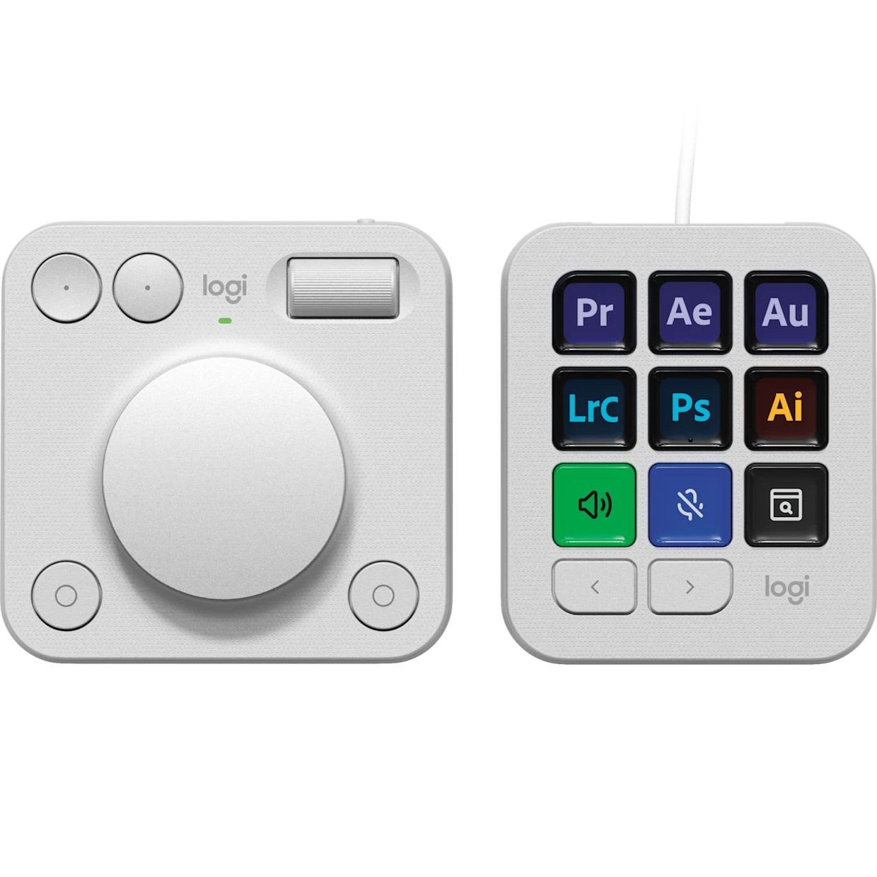 Консоль LOGITECH MX Creative Console Pale Gray (920-012932)