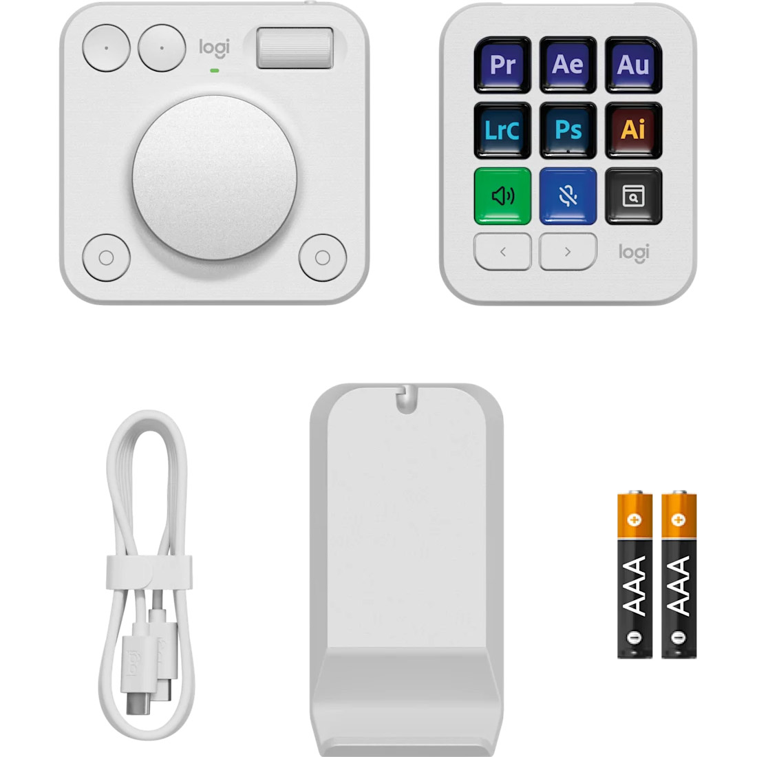 Консоль LOGITECH MX Creative Console Pale Gray (920-012932)