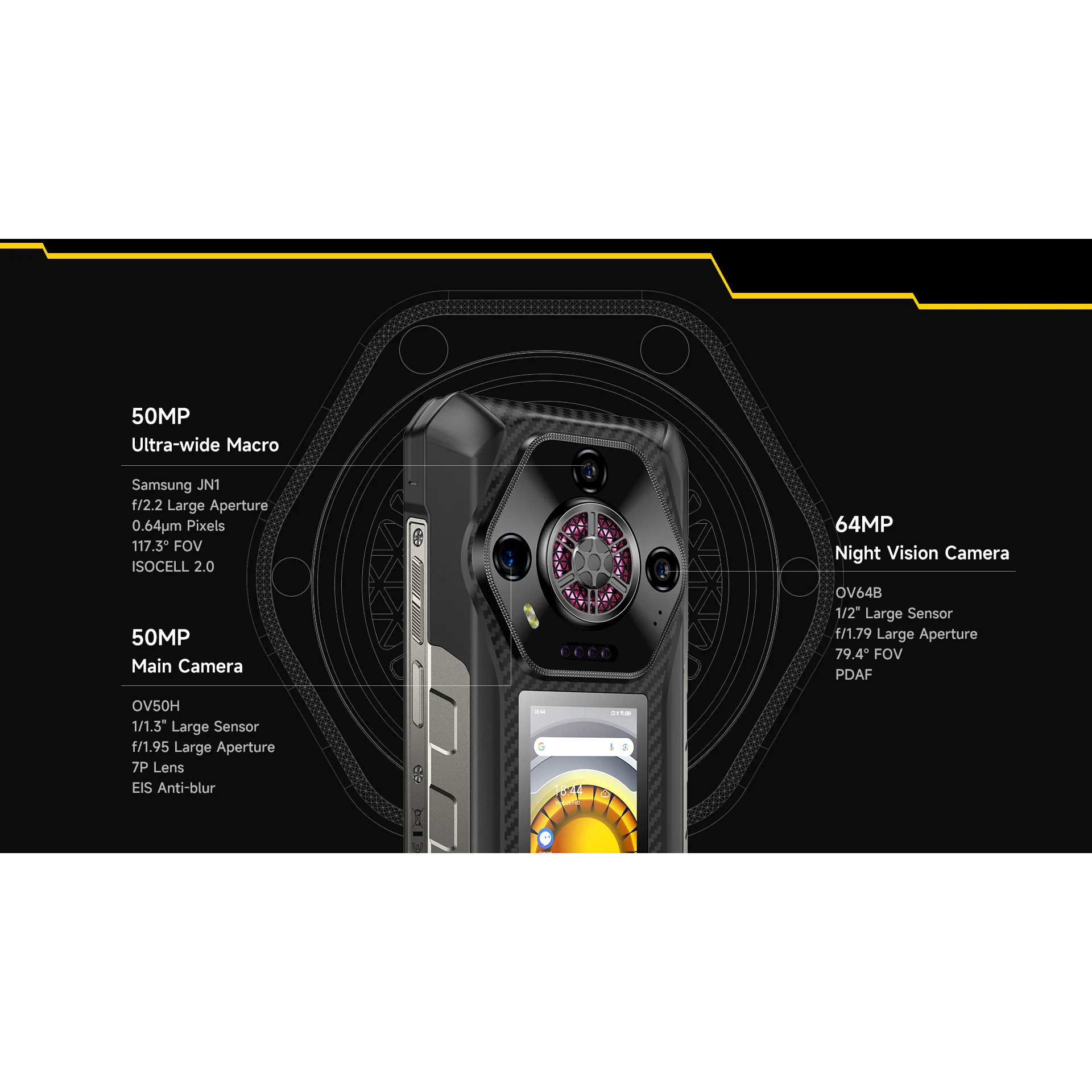 Смартфон ULEFONE Armor 30 Pro 16/512GB Magic Black