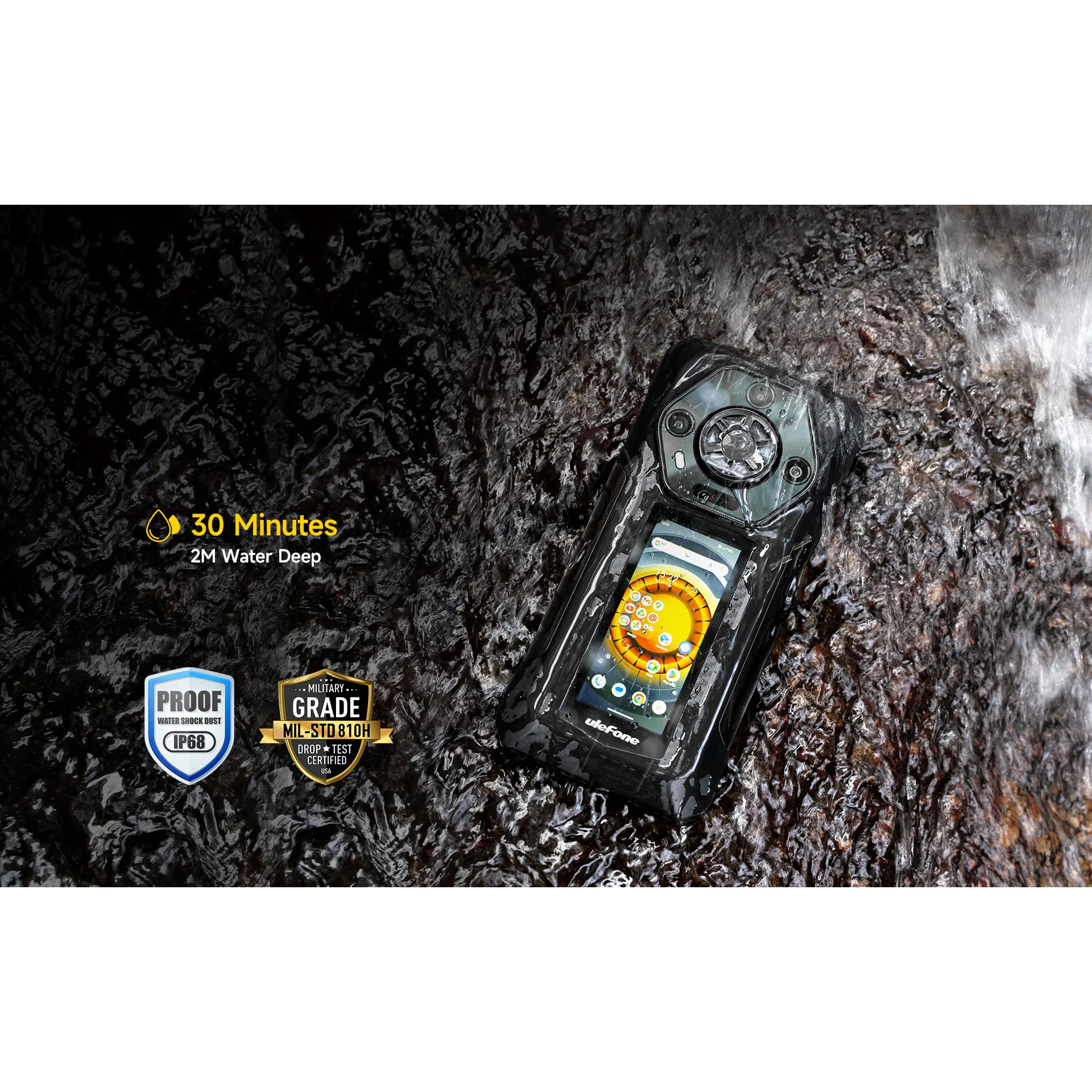Смартфон ULEFONE Armor 30 Pro 16/512GB Magic Black