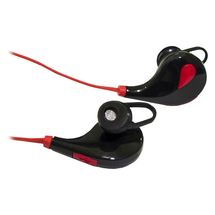 Навушники з мікрофоном SMARTFORTEC QY7 Red
