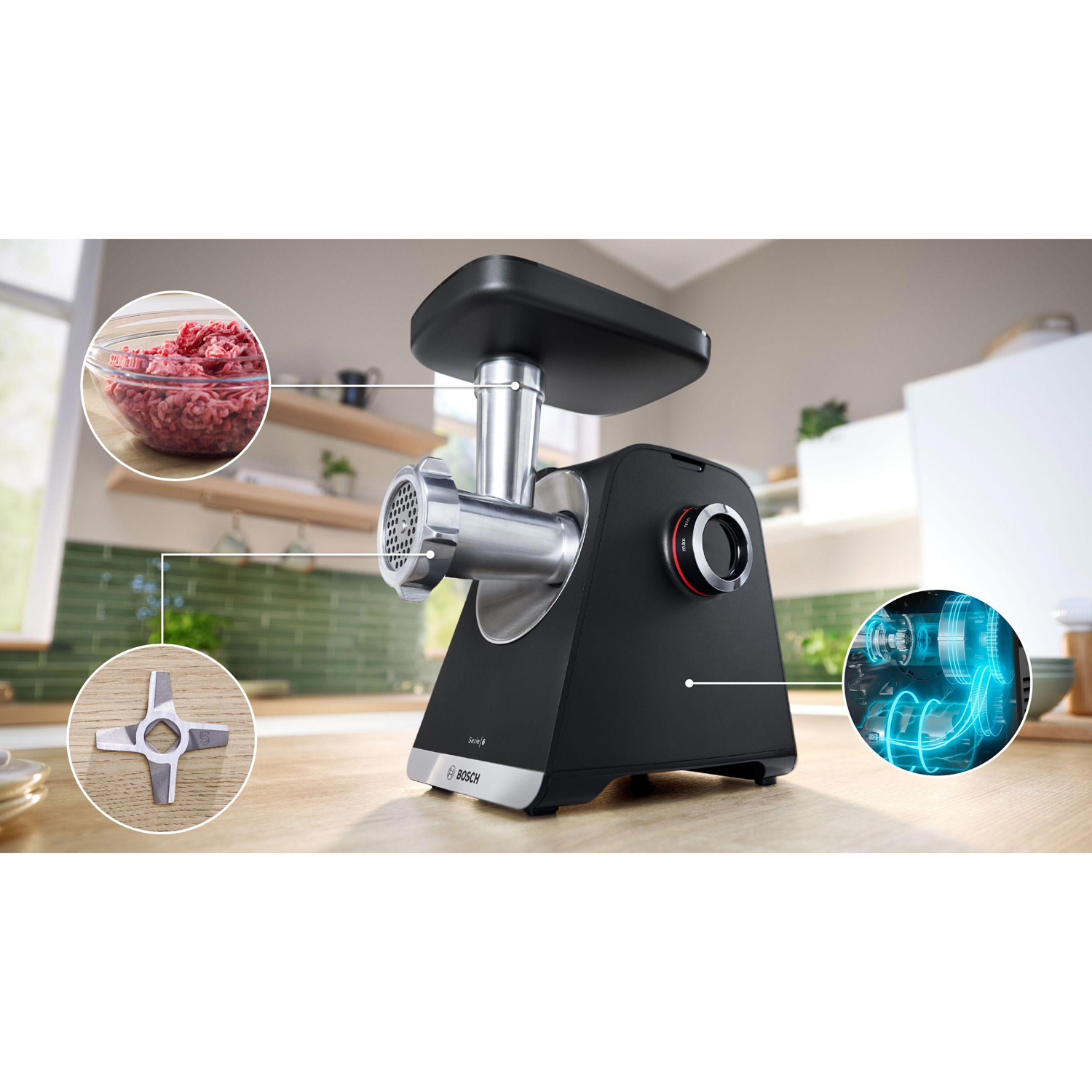 Мясорубка BOSCH MultiPower MFWS682B