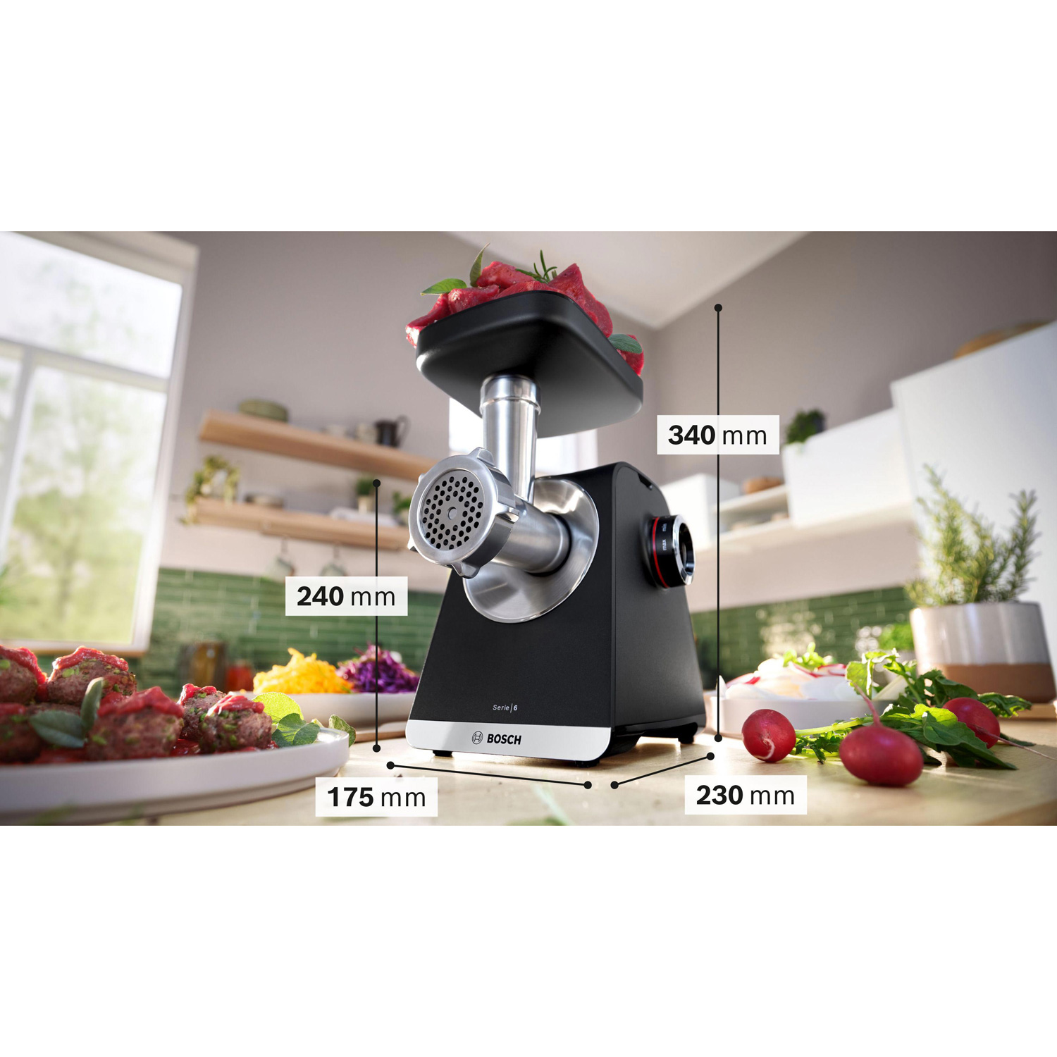 Мясорубка BOSCH MultiPower MFWS682B
