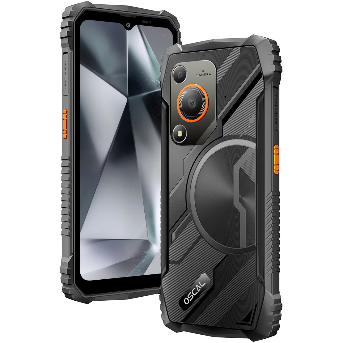 Смартфон OSCAL Marine 1 4/128GB Black