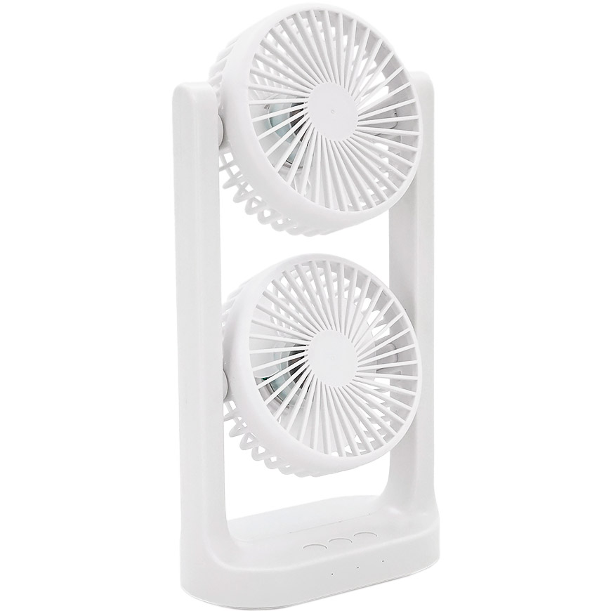 Настільний портативний вентилятор VOLTRONIC YT280 White