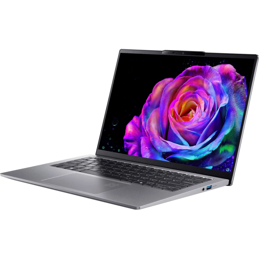 Ноутбук ACER Swift Go 14 AI SFG14-64-R23X Sparkly Silver (NX.JDAEU.003)