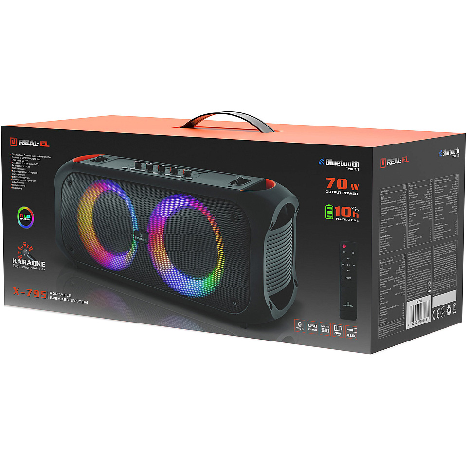 Акустическая система REAL-EL X-795 (EL121600022)