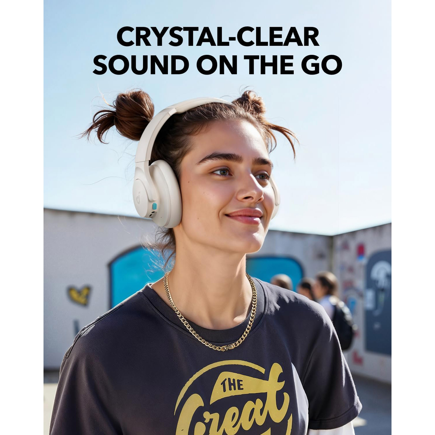 Навушники ANKER SoundCore Q11i Cream White (A3005G21)
