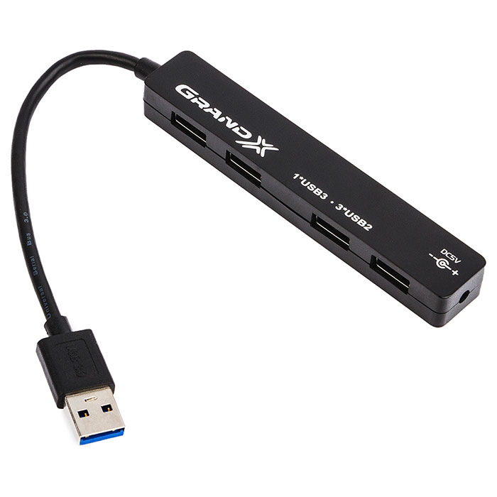 USB хаб GRAND-X Travel GH-406 4-Port
