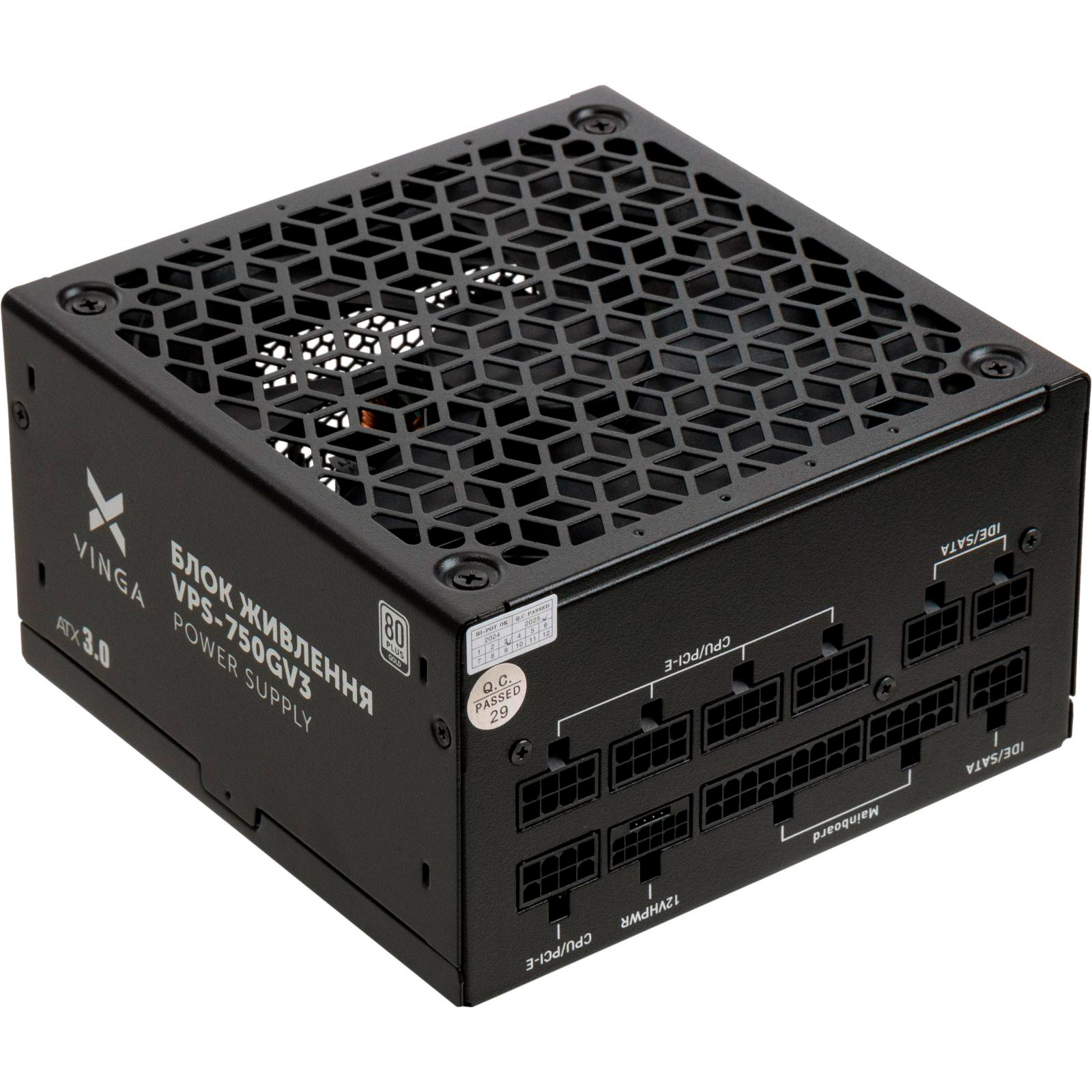 Блок питания 750W VINGA VPS-750GV3