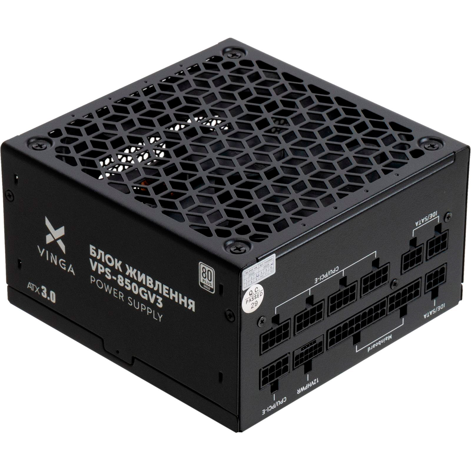 Блок живлення 850W VINGA VPS-850GV3