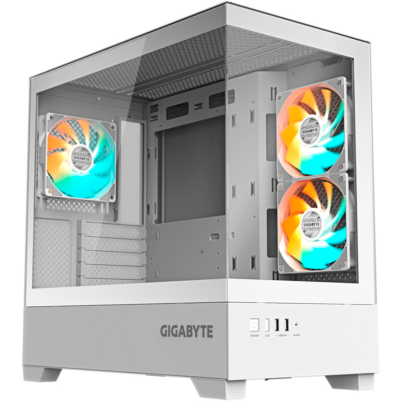 Корпус GIGABYTE C201 Panoramic Ice (GB-C201PI)
