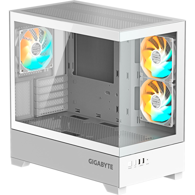 Корпус GIGABYTE C201 Panoramic Ice (GB-C201PI)