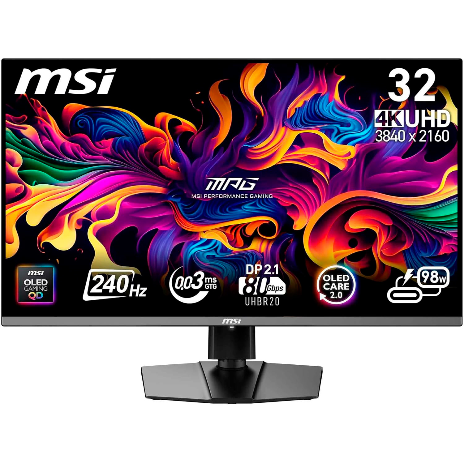 Монітор 31.5" MSI MPG 322URX QD-OLED