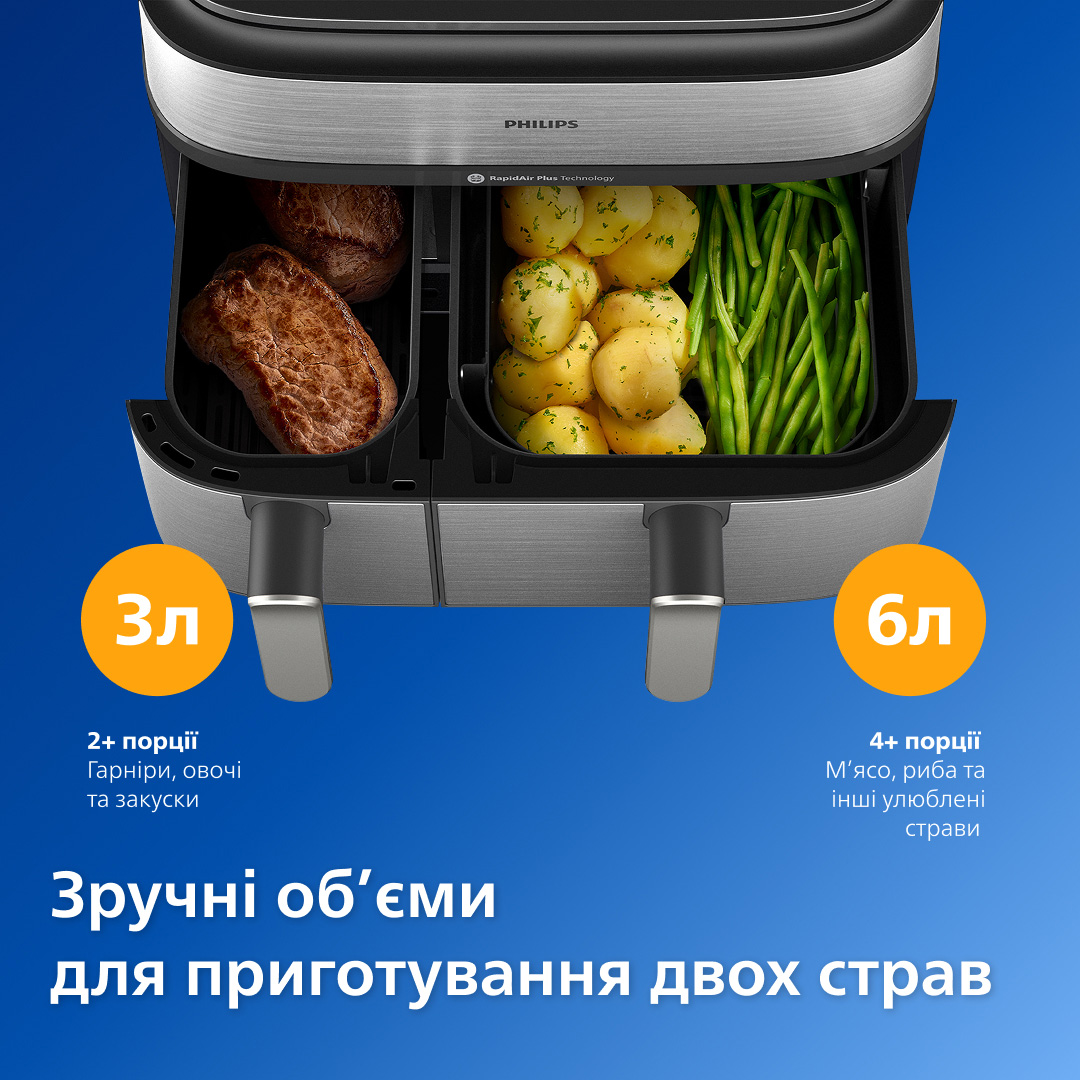 Мультипечь PHILIPS Ovi Dual Steam NA555/00
