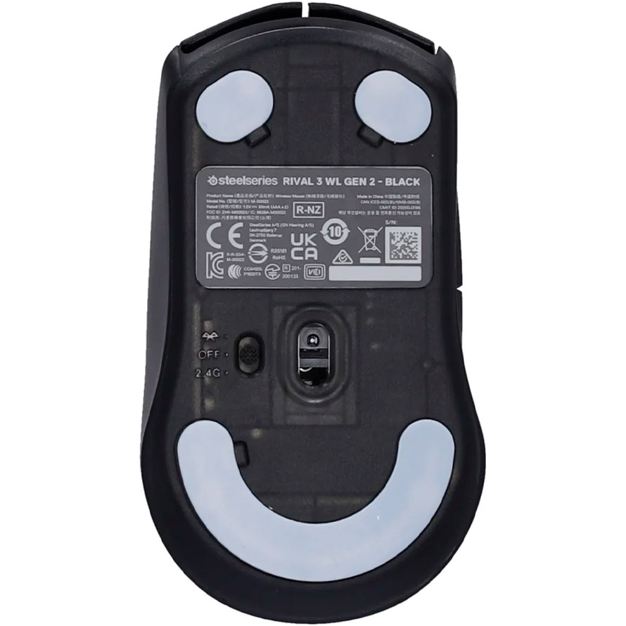 Миша ігрова STEELSERIES Rival 3 Gen 2 Wireless Black (62523)