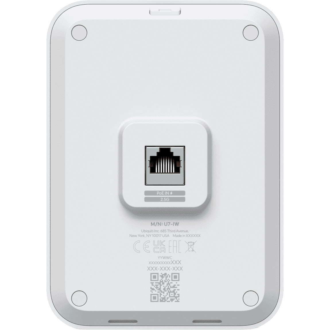 Точка доступу UBIQUITI UniFi U7 In-Wall (U7-IW)