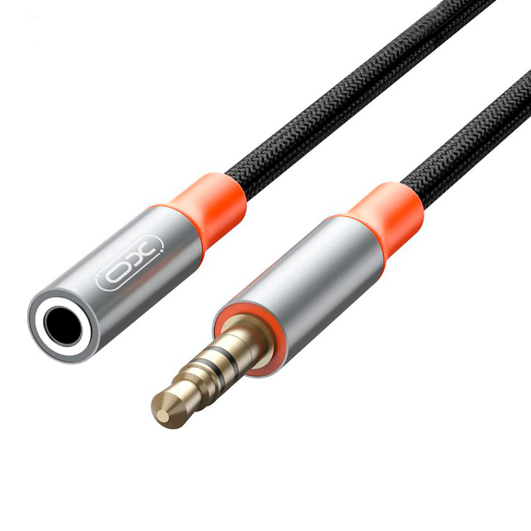 Кабель XO NB-R269A mini-jack 3.5mm 1м Black