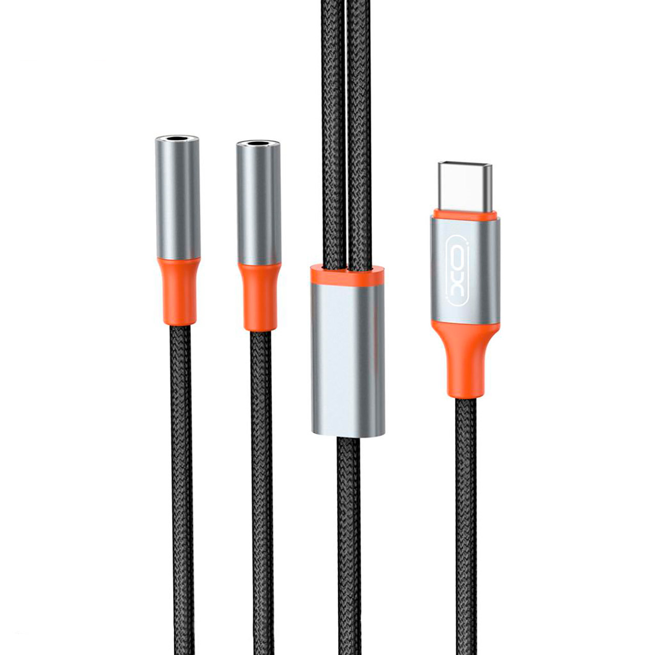 Кабель XO NB-R269B USB-C to 3.5mm 1м Black