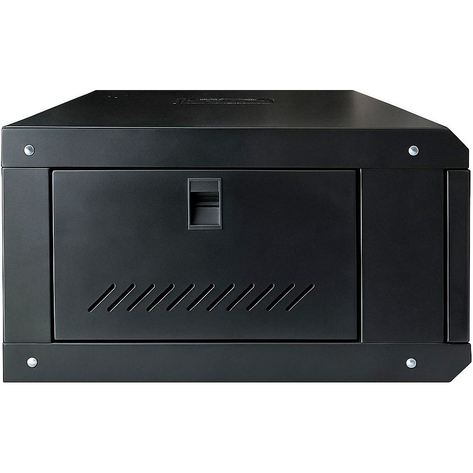 Настінна шафа 19" GEAR GWMSN-4U-600-450 + полиця 19" (4U, 600x450мм, RAL9005)