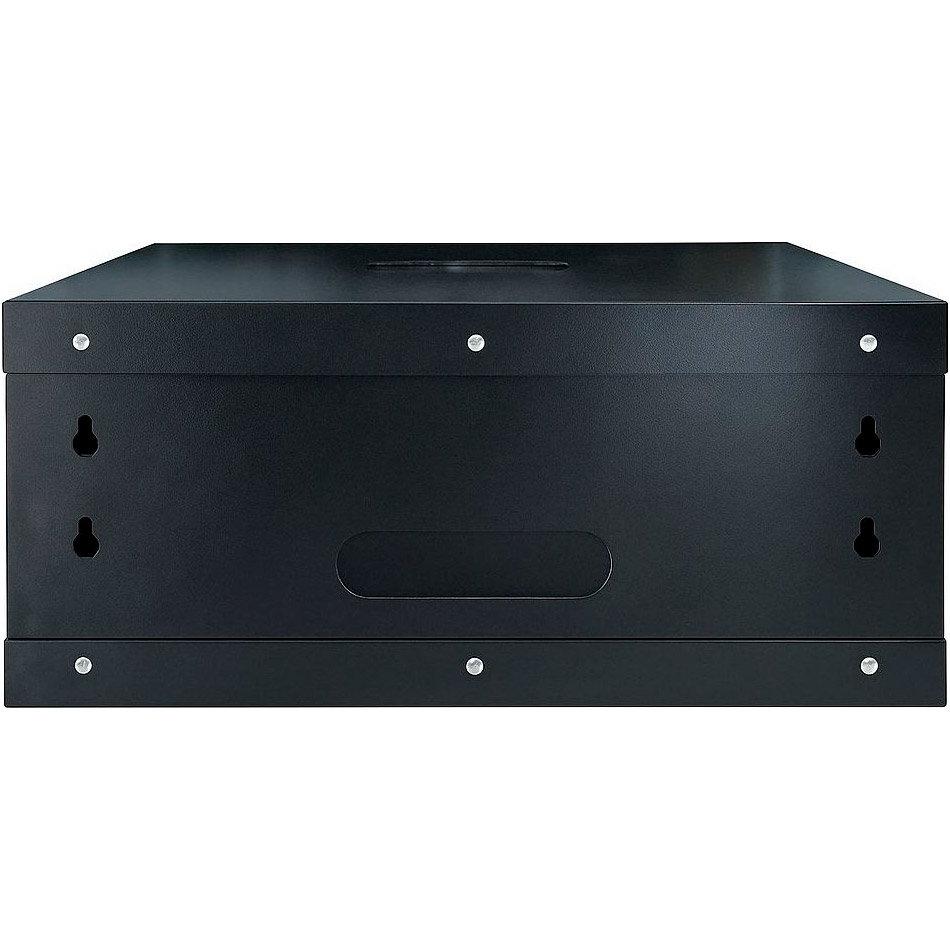 Настінна шафа 19" GEAR GWMSN-4U-600-450 + полиця 19" (4U, 600x450мм, RAL9005)