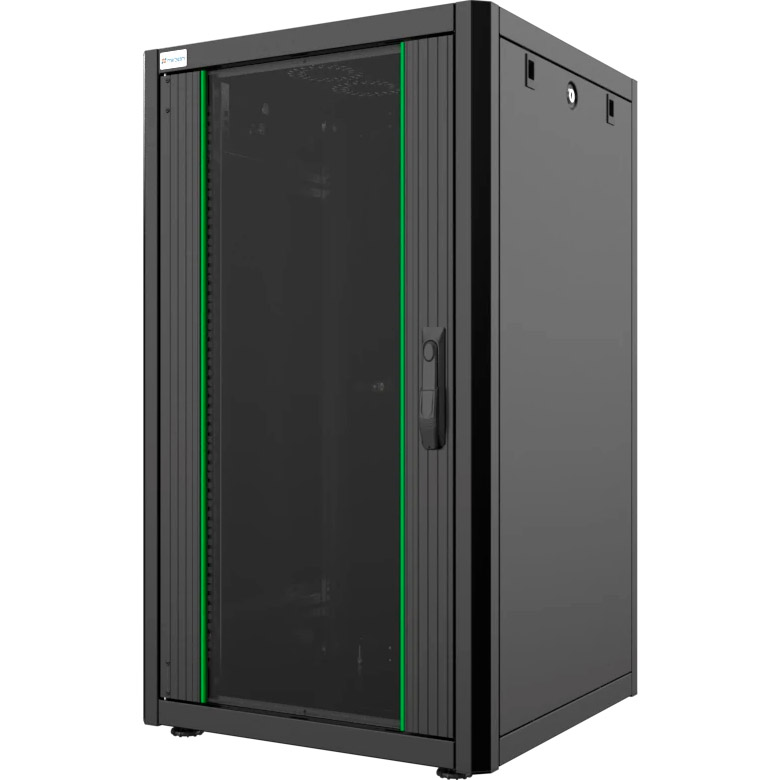 Напольный шкаф 19" MIRSAN GTN (20U, 600x600мм, RAL9005) (MR.GTN20U66DE.01_PRF63)