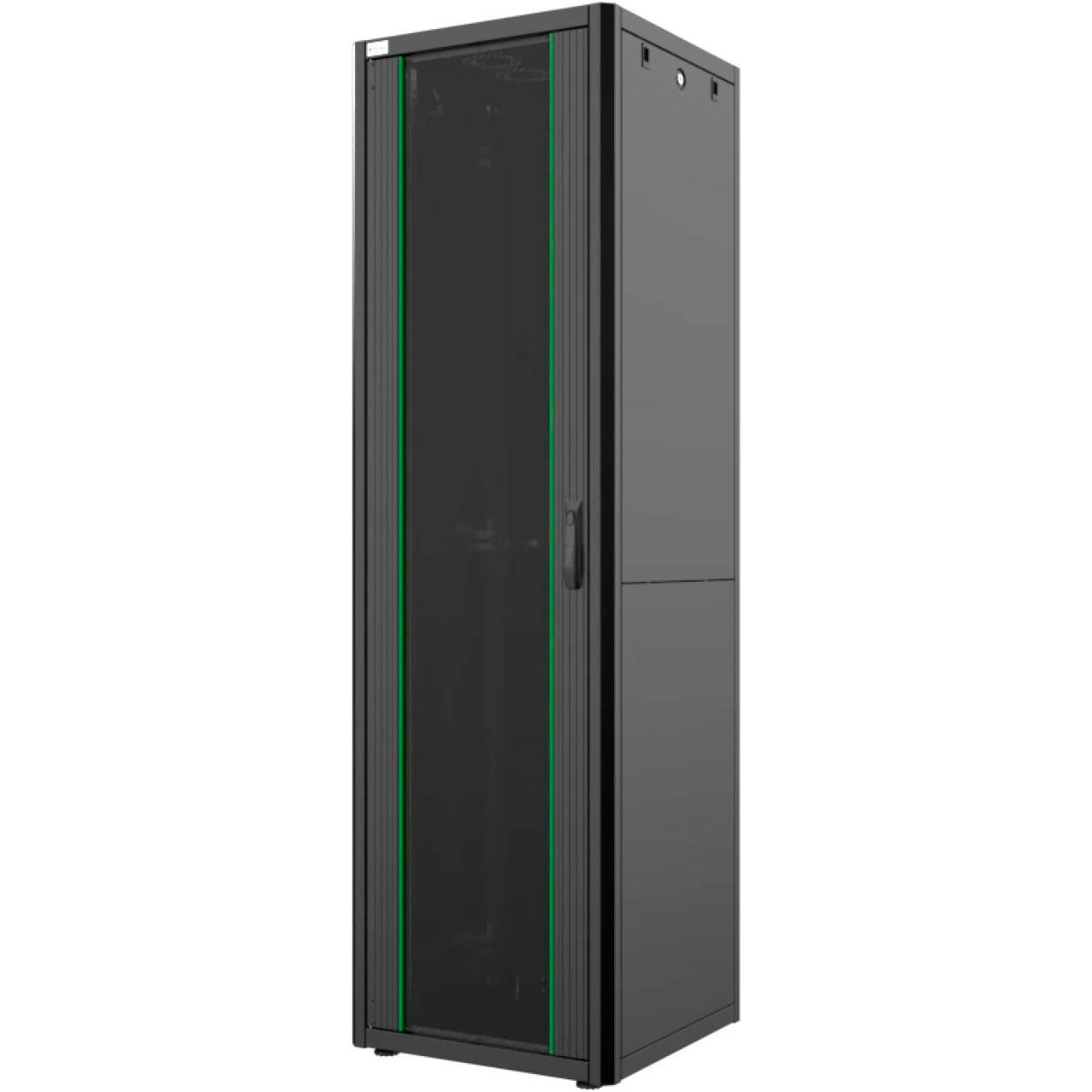 Напольный шкаф 19" MIRSAN GTV (42U, 600x600мм, RAL9005) (MR.GTV42U66DE.01_PRF63)