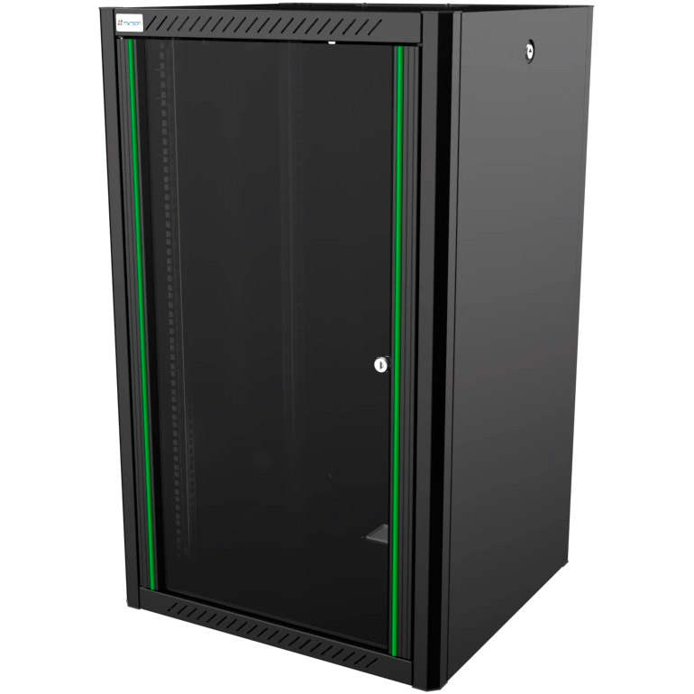 Настінна шафа 19" MIRSAN WTN (20U, 600x600мм, RAL9005) (MR.WTN20U66DE.01)
