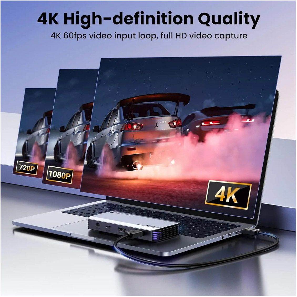 Пристрій відеозахоплення UGREEN CM700 4K@60Hz HDMI Capture Card (25173)