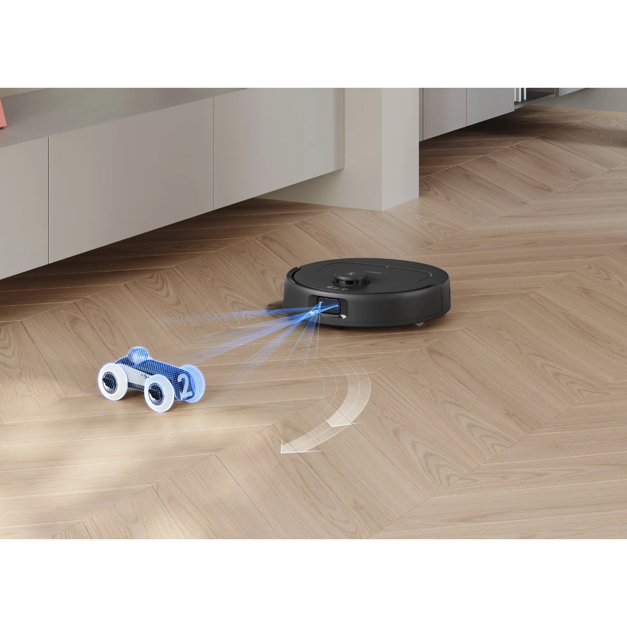 Робот-пилосос ECOVACS Deebot N30 Pro Omni Black (YDLX11-1 BLACK)