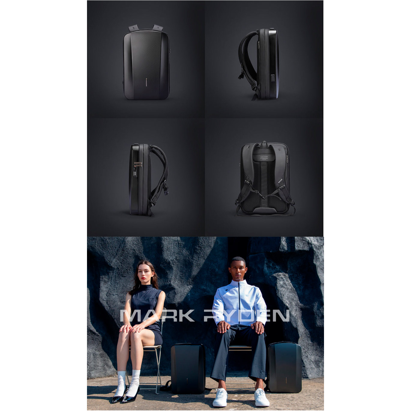 Рюкзак MARK RYDEN The Ratio Arc Pro MR8918 Deep Black
