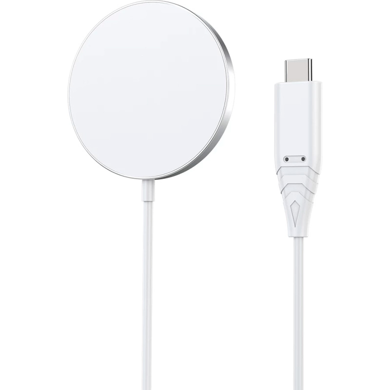 Бездротовий зарядний пристрій CHOETECH T518-F 15W Wireless Charger + Holder White