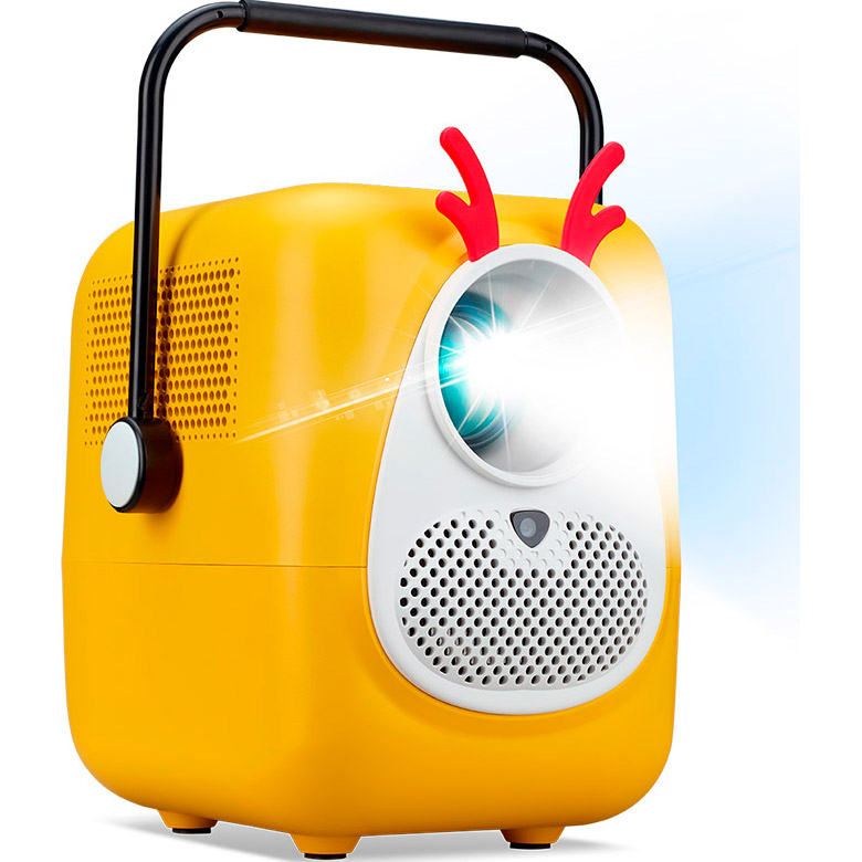 Проектор портативный AOPEN Fire Legend QF23s Yellow (MR.JXC11.002)