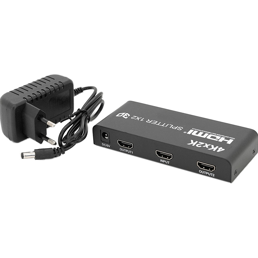 HDMI сплиттер 1 to 2 VOLTRONIC YT-S-HDMI1=>2-4KM
