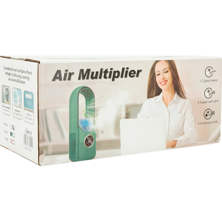 Настільний портативний вентилятор VOLTRONIC YT41207 Air Multiplier Mixed Color