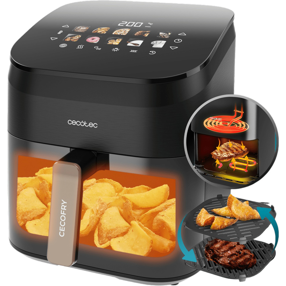 Мультипіч CECOTEC Cecofry&Grill Smokin 6500 (A01 EU01 101135)