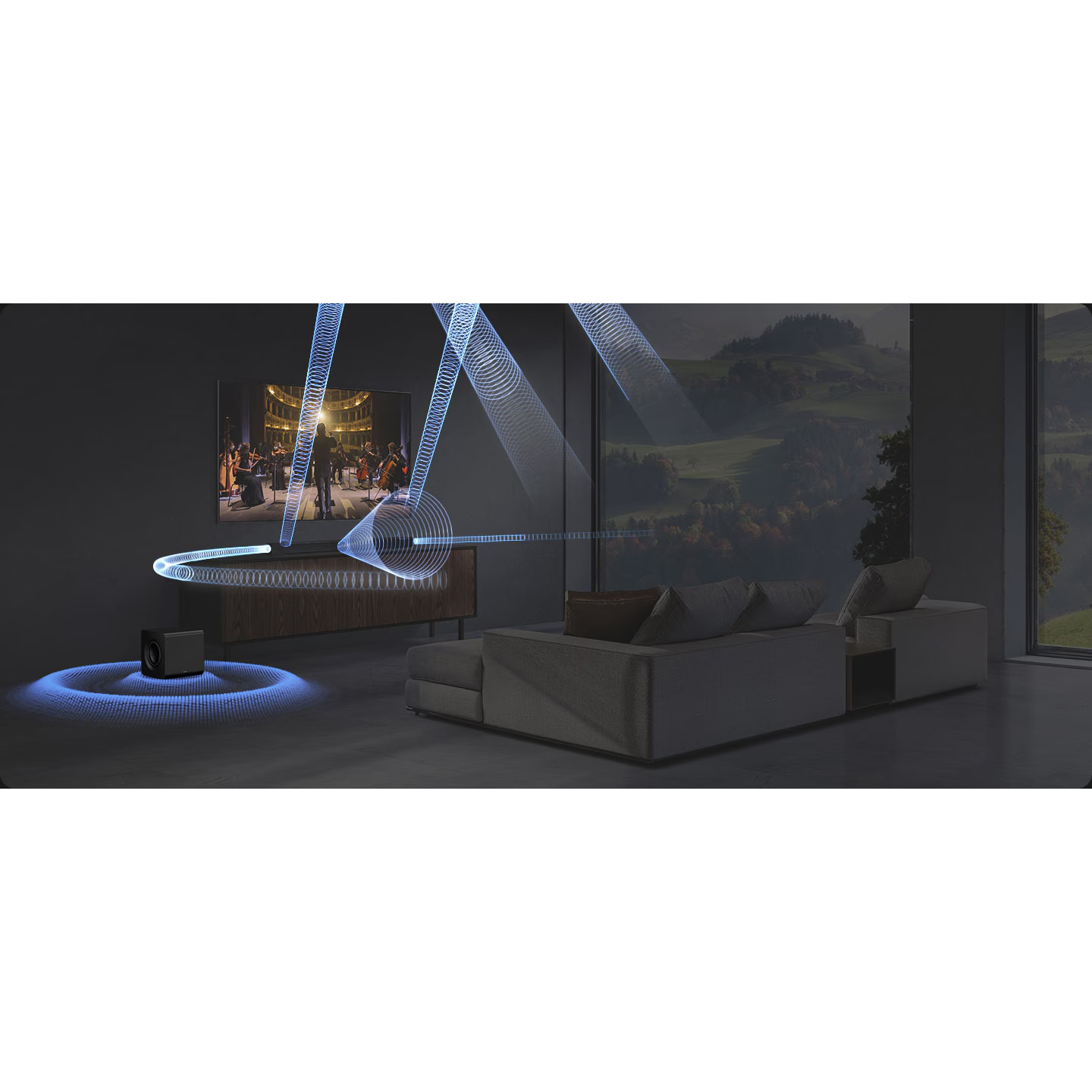 Саундбар с беспроводным сабвуфером SAMSUNG HW-Q800F