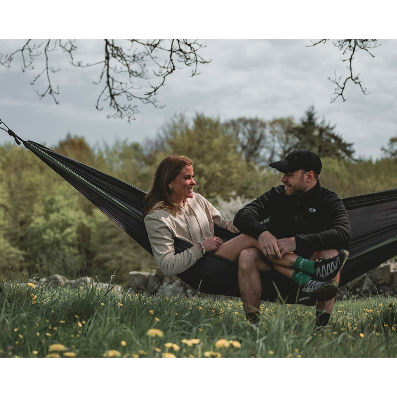 Гамак підвісний EASY CAMP Pine Hammock XL 300x200см Olivine (931586)