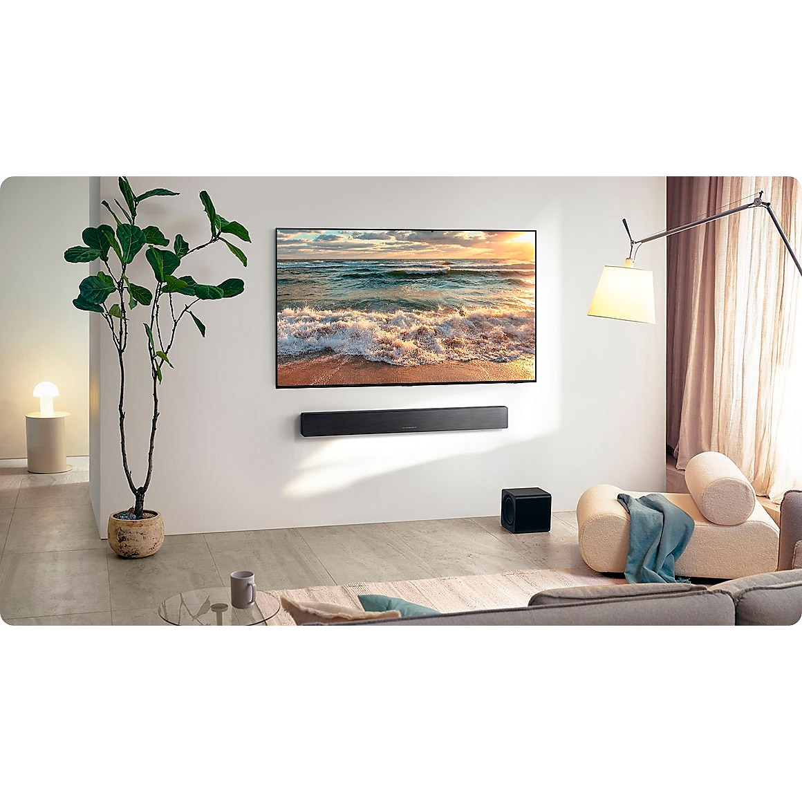 Саундбар с беспроводным сабвуфером SAMSUNG HW-QS700F