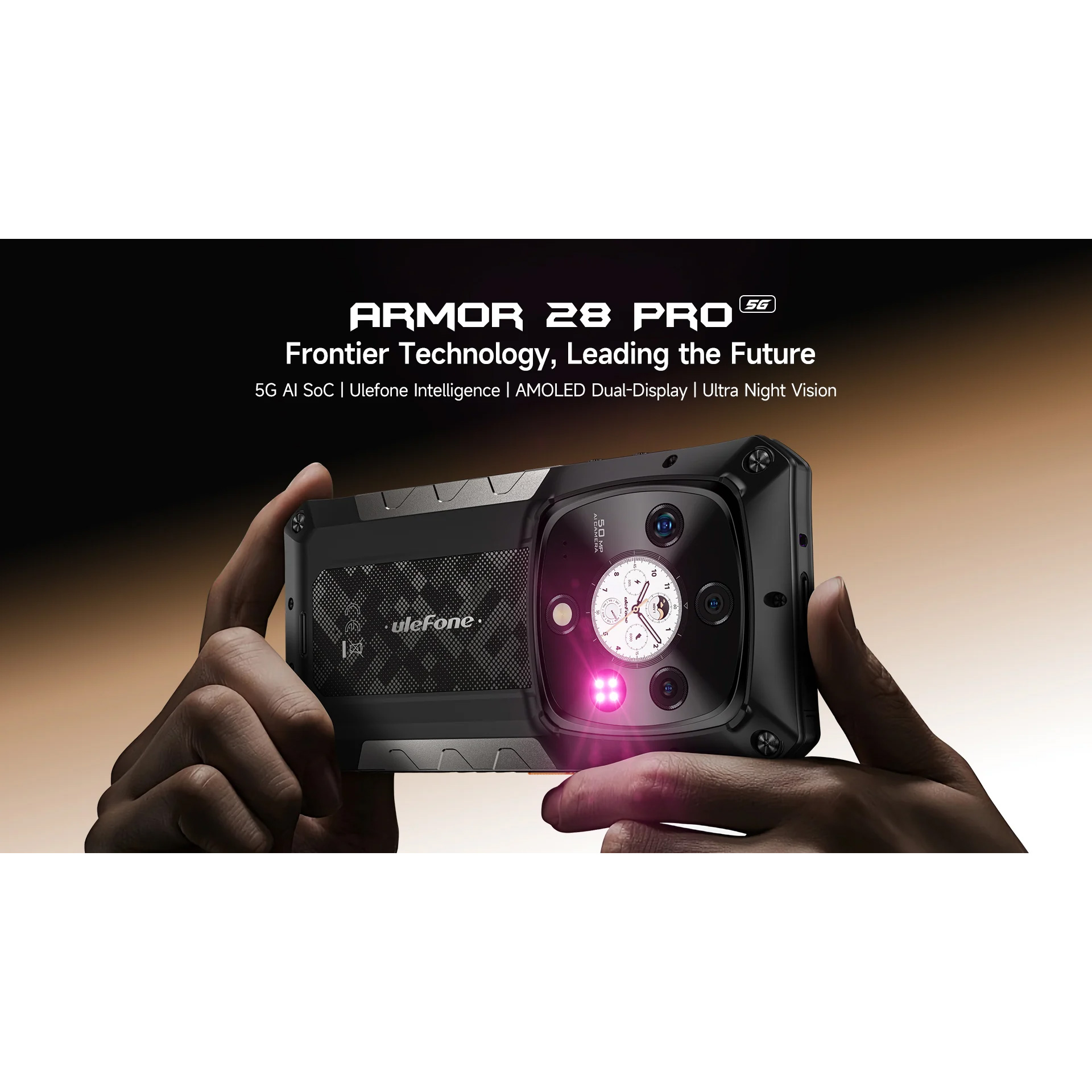 Смартфон ULEFONE Armor 28 Pro 16/512GB Epic Black