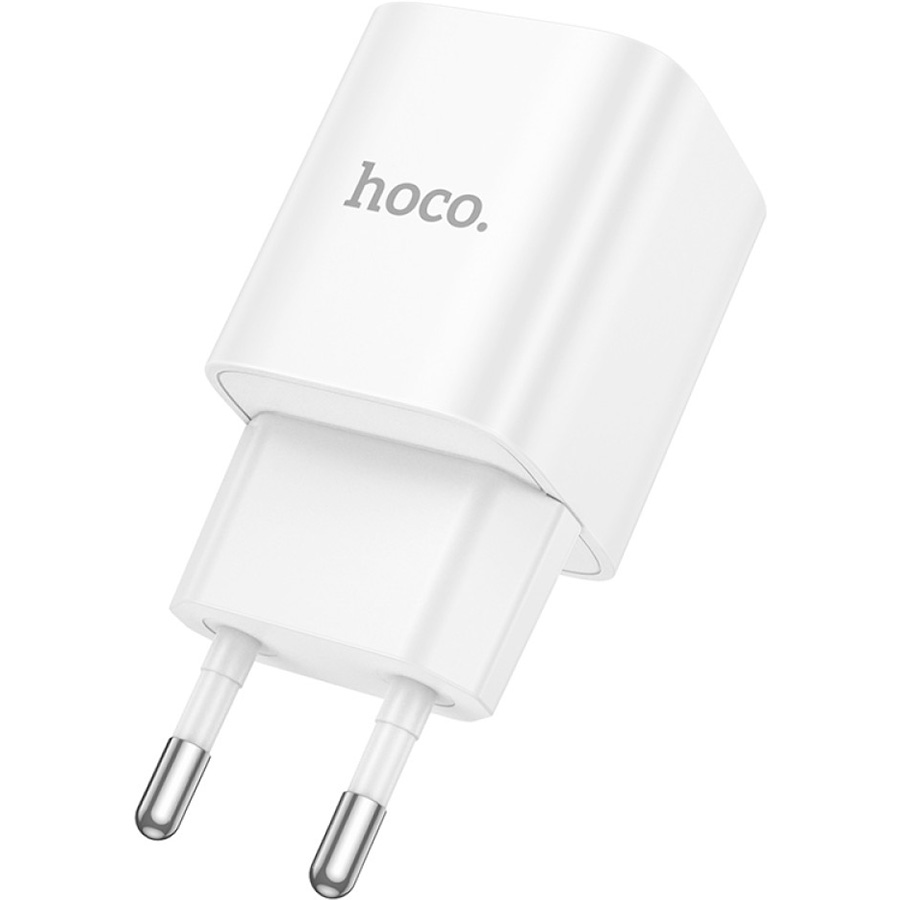 Зарядний пристрій HOCO C147A Charm 1xUSB-A, 1xUSB-C, PD30W, QC3.0 White (6942007630276)
