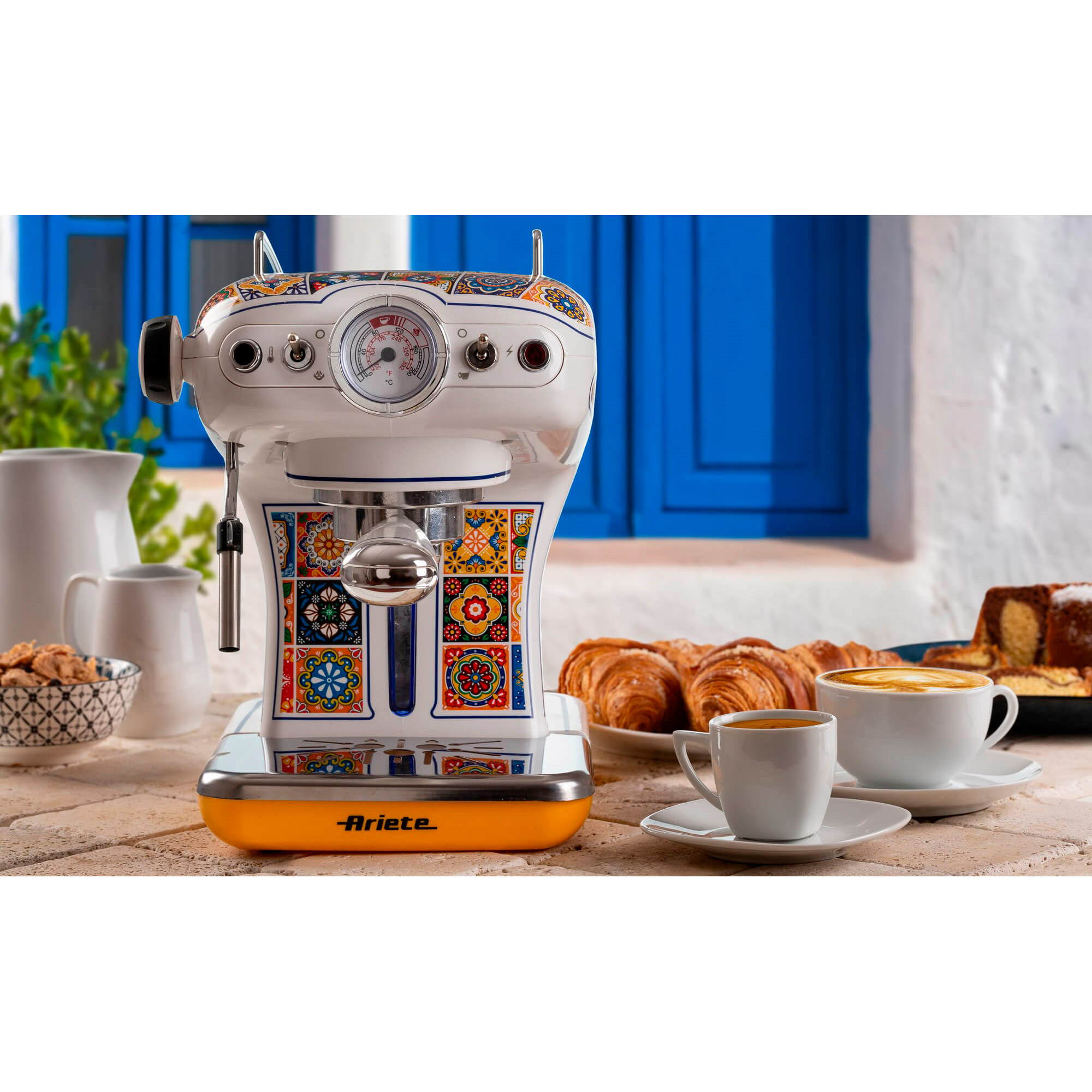 Кофеварка эспрессо ARIETE 1389A Positano (00M13891PAR0)