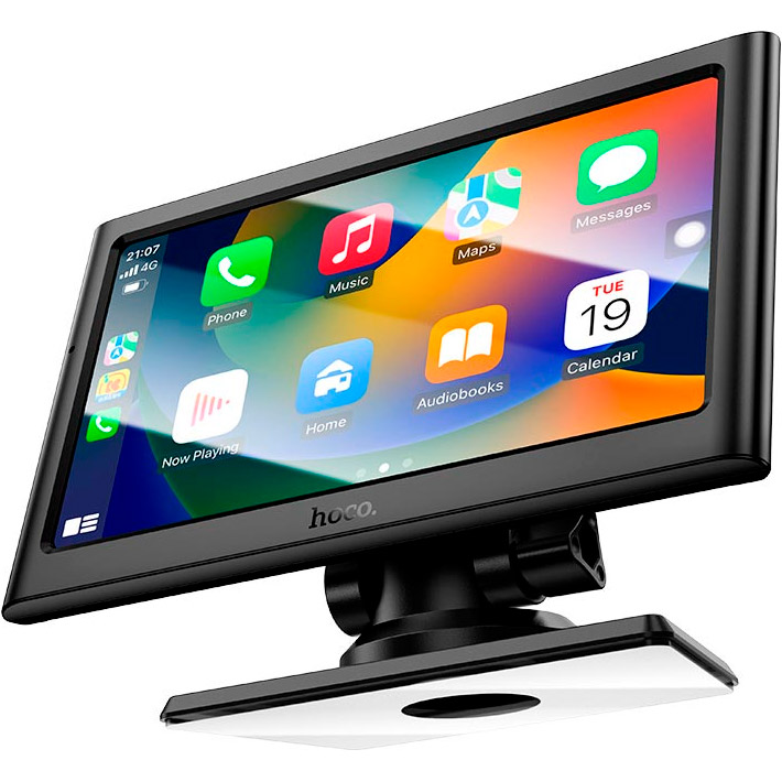 Монітор для авто HOCO HU2 Imogen 7" Car Wireless Portable Screen Black