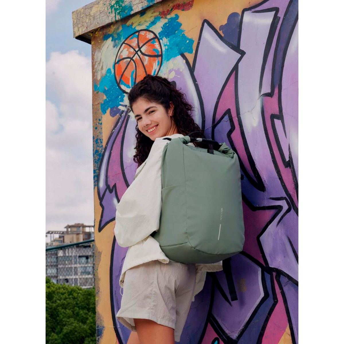 Рюкзак XD DESIGN Urban Water Resistant Anti-theft Backpack Iceberg Green (P706.2807)