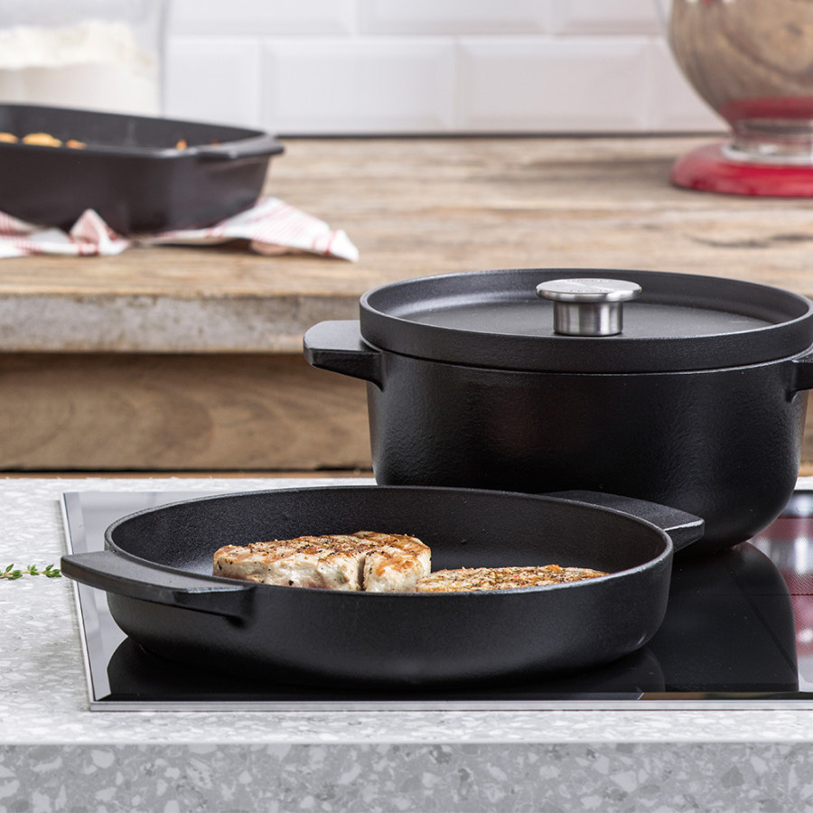 Сковорода гриль KITCHENAID Matte Oven-to-table 26см (CC004600-001)