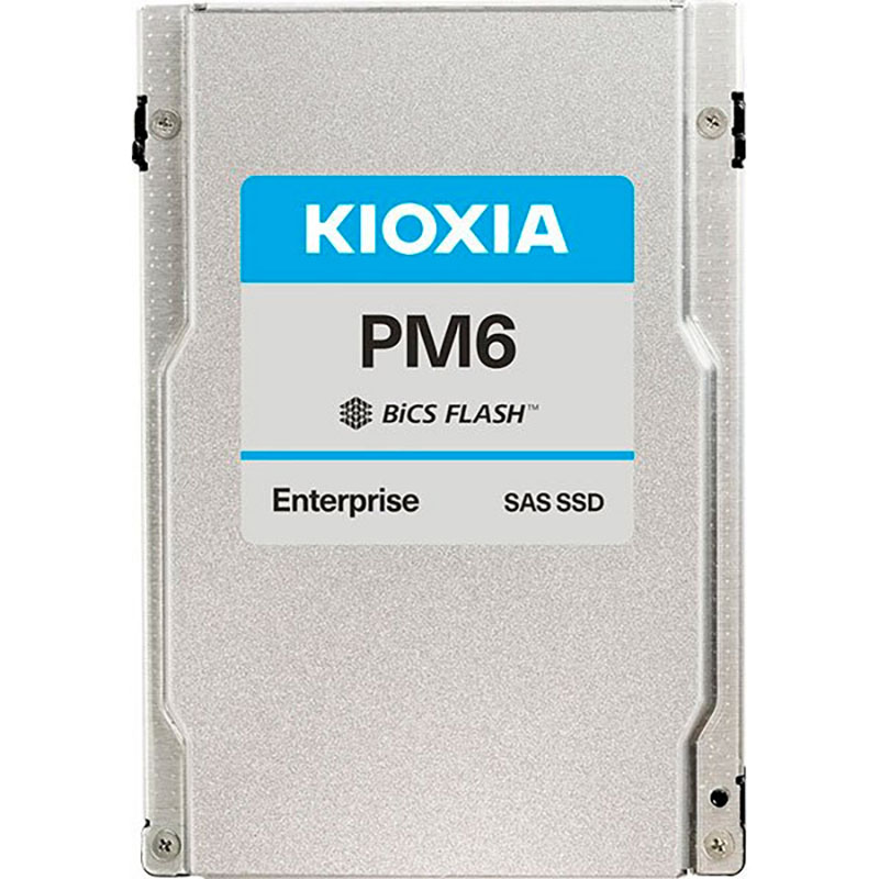SSD диск KIOXIA (Toshiba) PM6-R 3.84TB 2.5" SAS (KPM61RUG3T84)