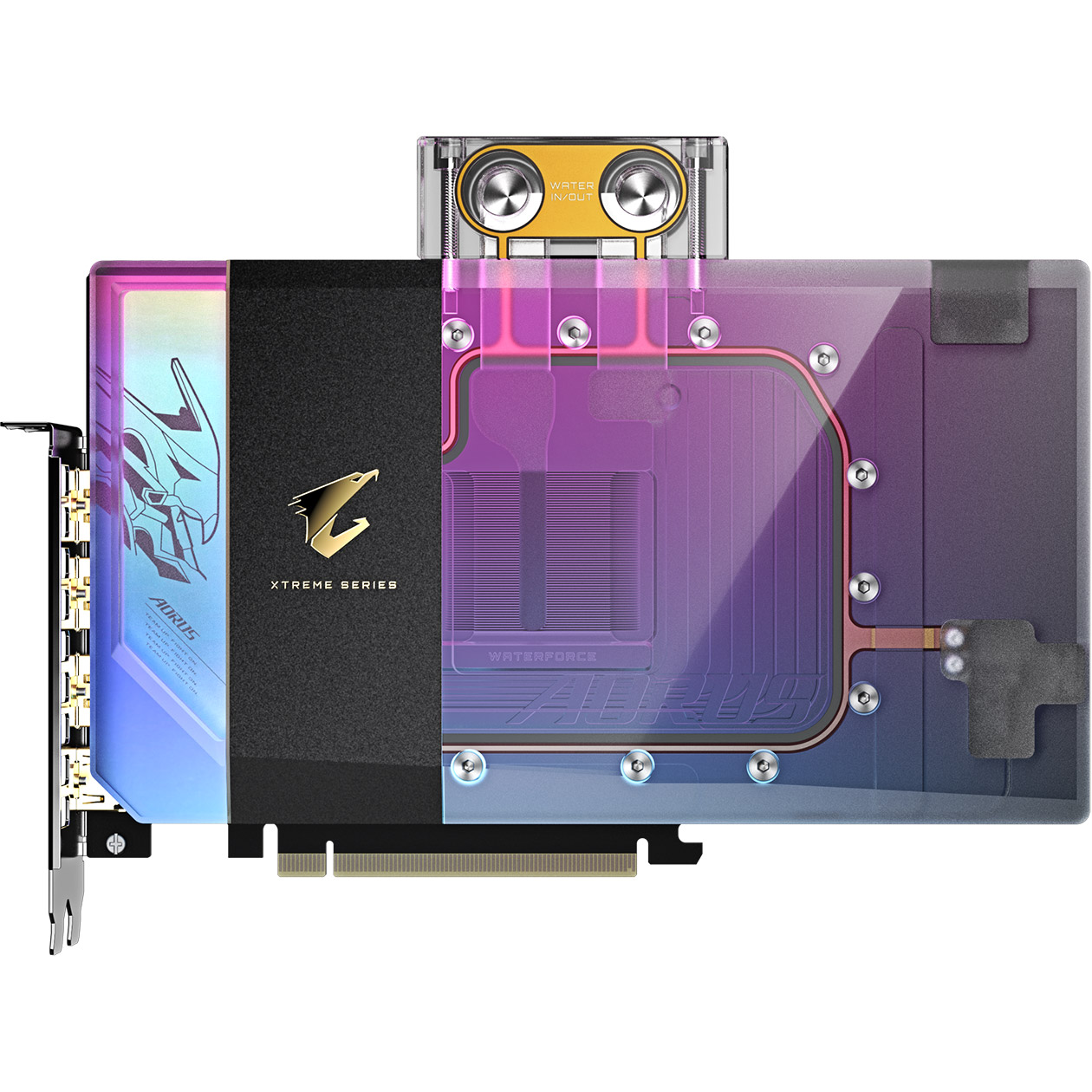 Відеокарта Gigabyte AORUS GeForce RTX 5090 Xtreme WaterForce WB 32G (GV-N5090AORUSX WB-32GD)