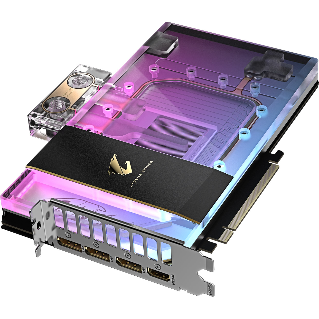 Відеокарта Gigabyte AORUS GeForce RTX 5090 Xtreme WaterForce WB 32G (GV-N5090AORUSX WB-32GD)