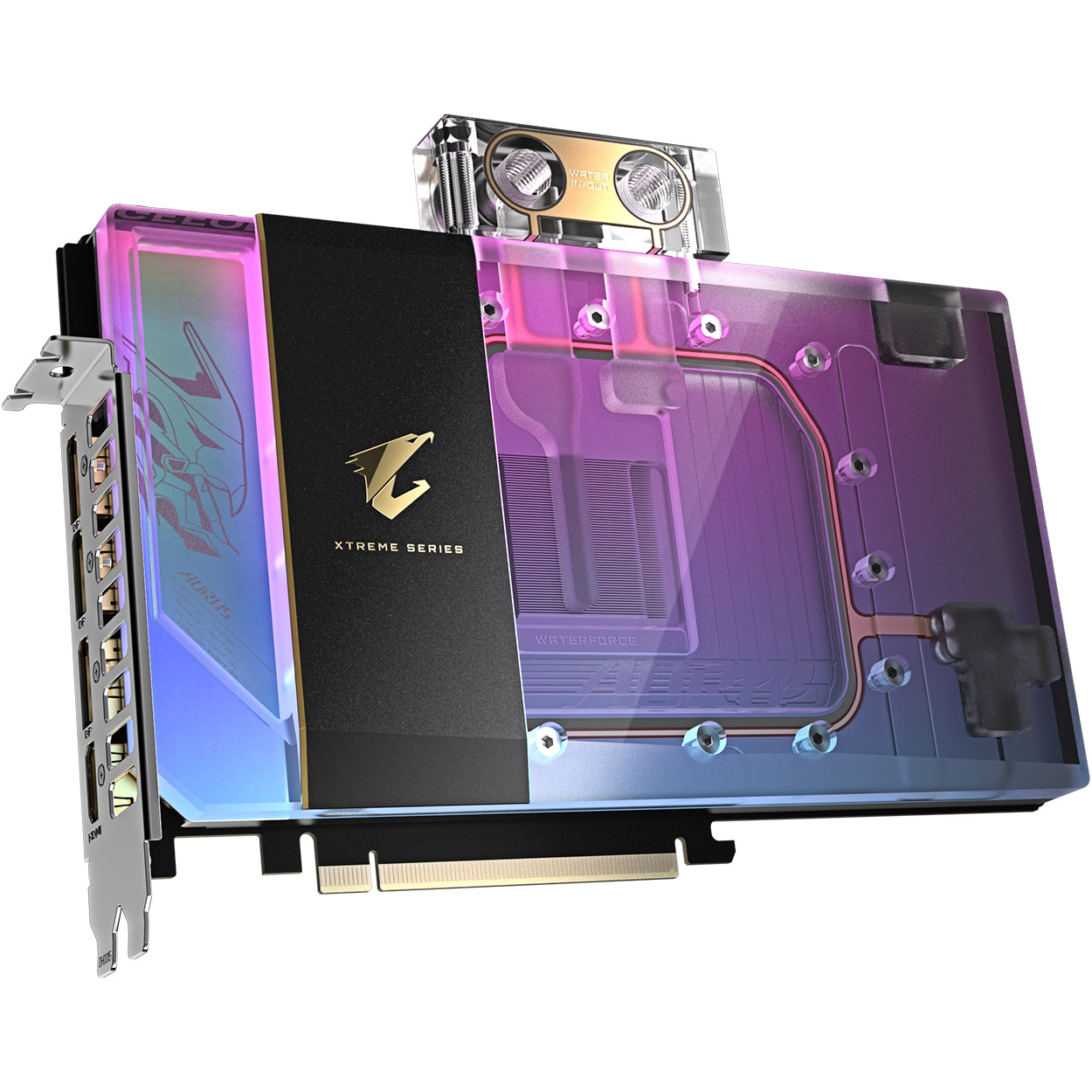 Відеокарта Gigabyte AORUS GeForce RTX 5090 Xtreme WaterForce WB 32G (GV-N5090AORUSX WB-32GD)