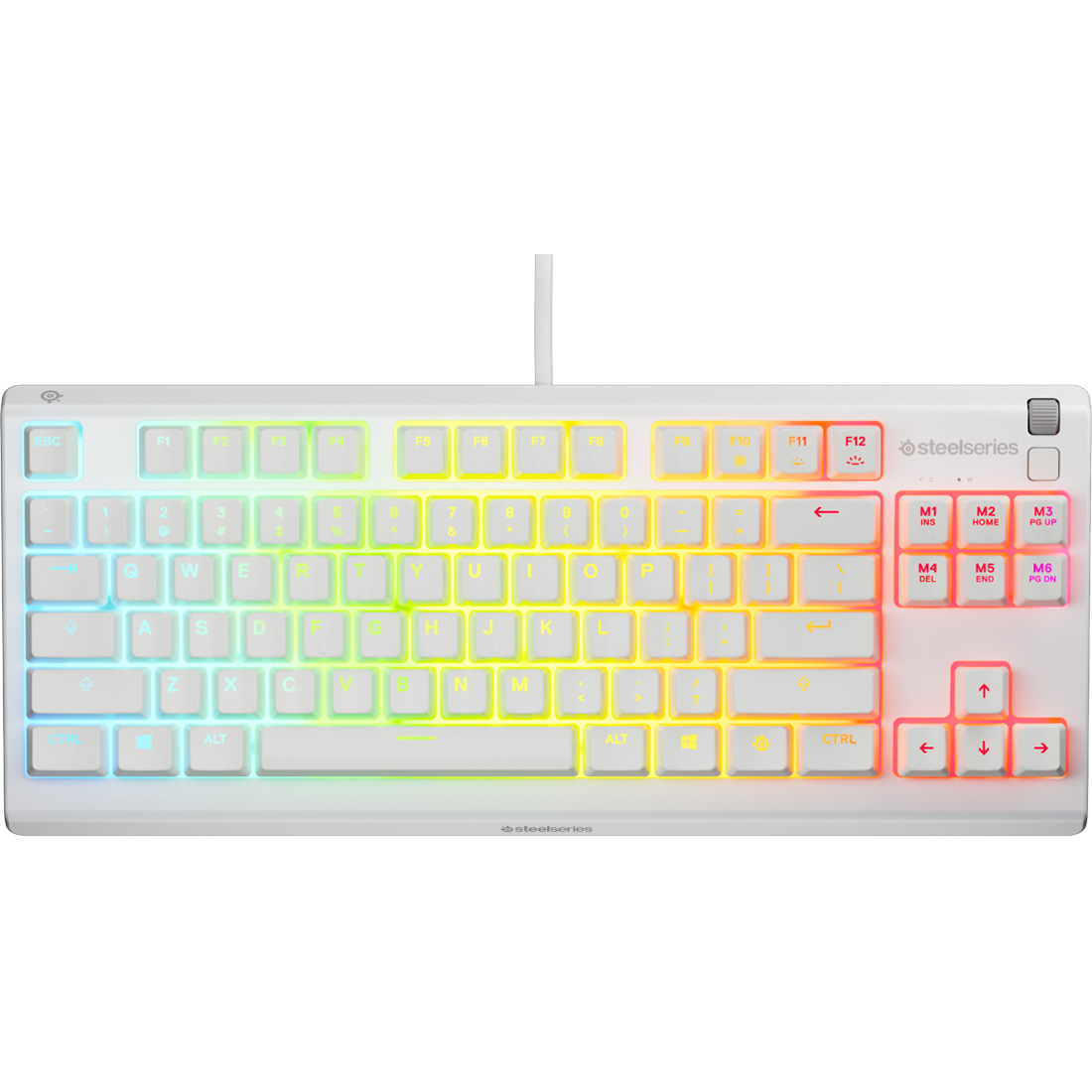 Клавіатура STEELSERIES Apex 3 TKL UA White (64819)